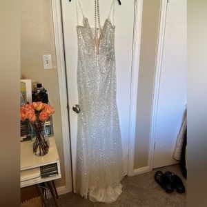 Sequin, Beaded and Rhinestones Dress